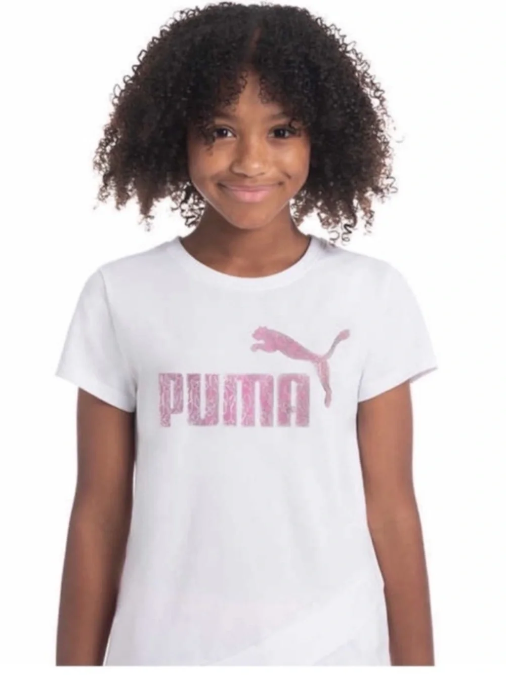 NWT PUMA Youth Girls 4-piece Set PINK WHITE GRAY - size M (10/12) casual active - Picture 8 of 10
